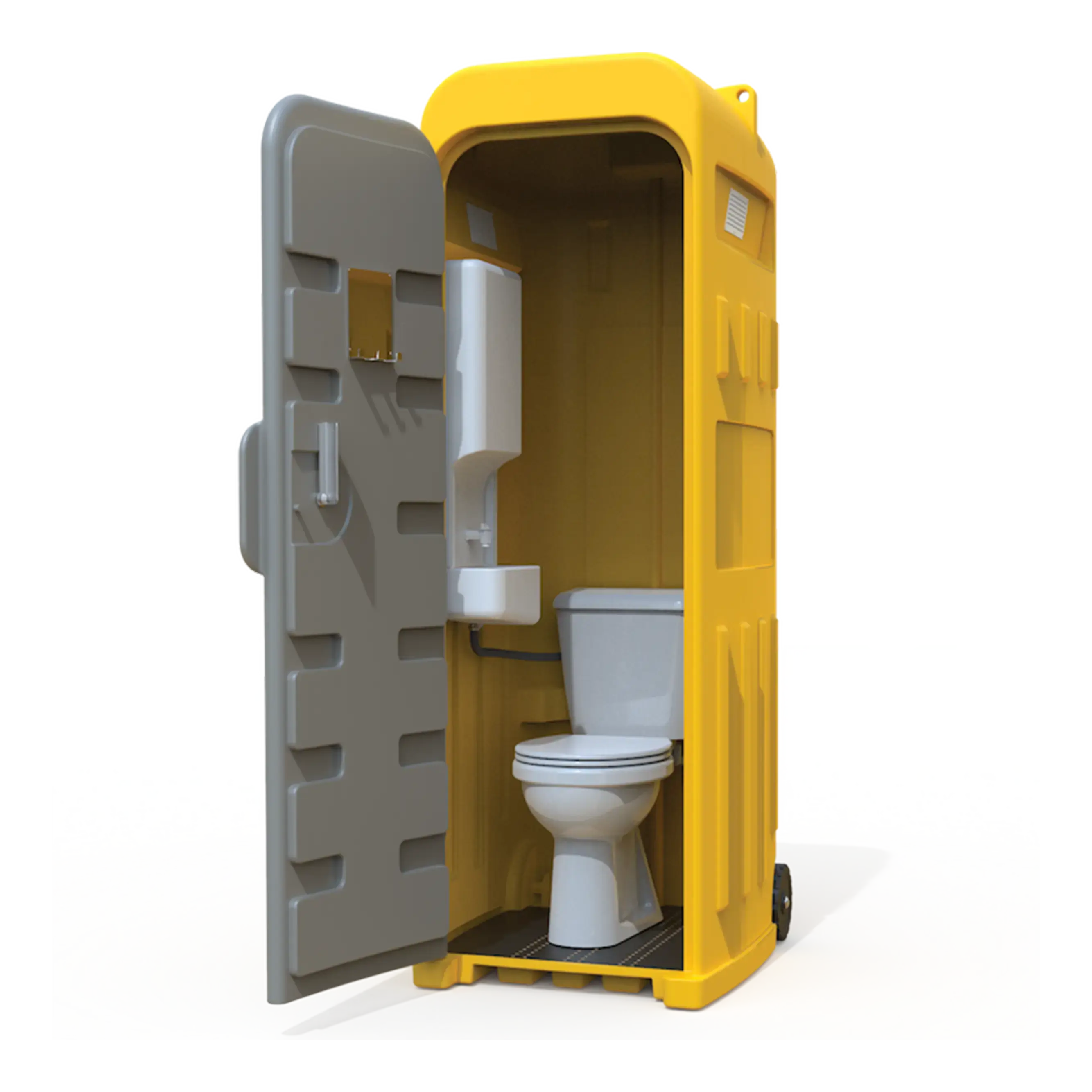 WC Sanitário mini cabine com lava-mãos